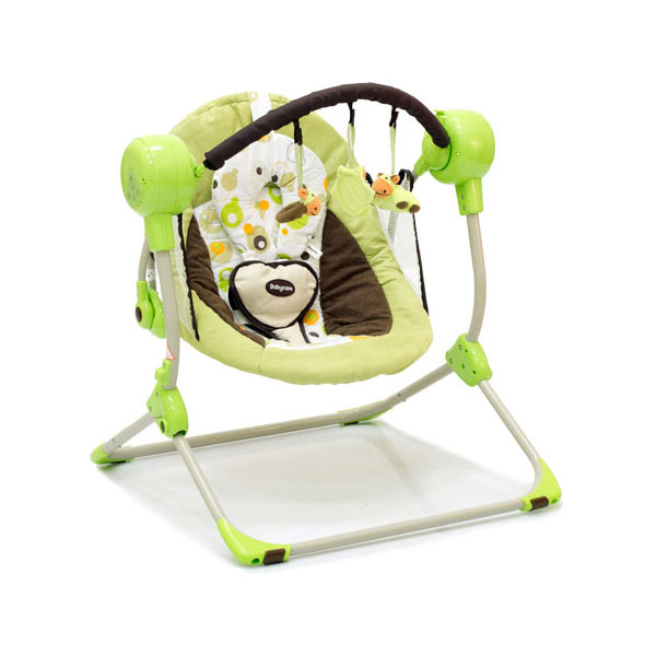 Электрокачели Baby Care Balancelle Green